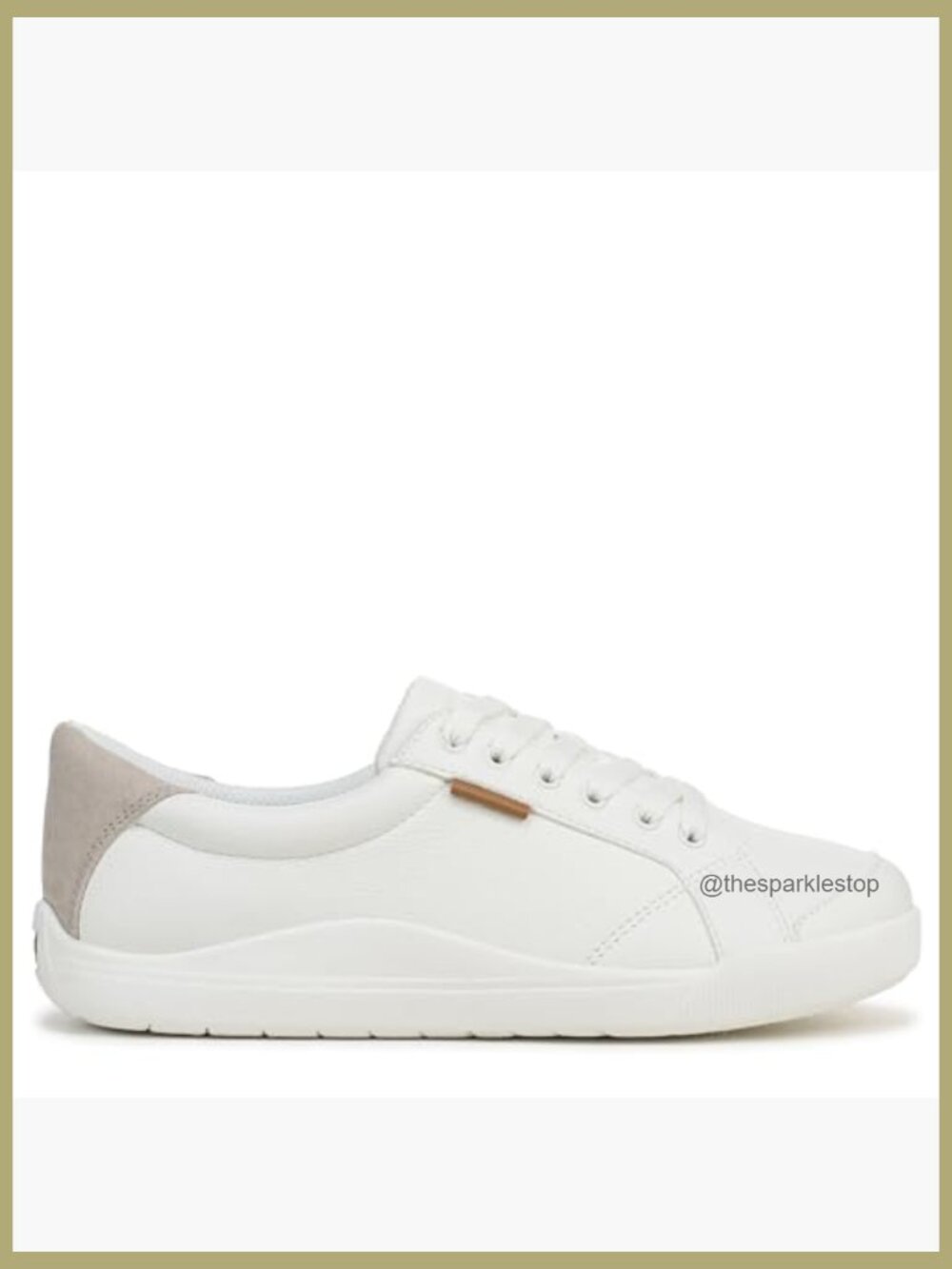 Low Top Fashion Sneakers with Faux Leather PU Upper and Recycled Materials - Picture 6 of 7
